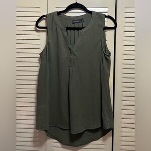 Apt. 9 Women's Sleeveless Blouse - Dark Green